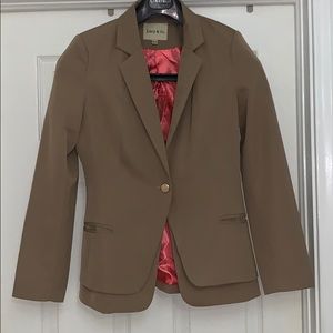 Tan blazer